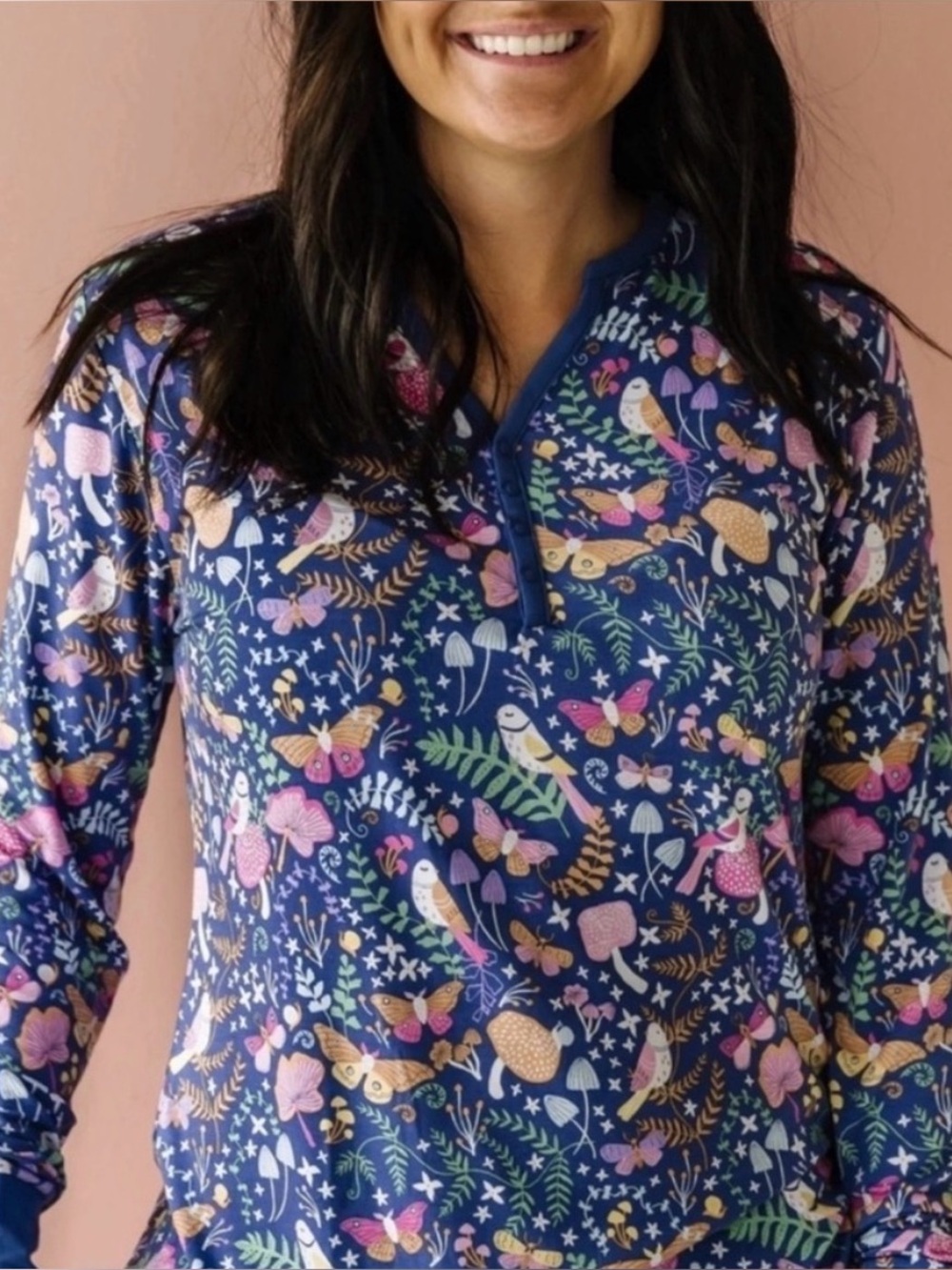 ✨Little Sleepies twilight woodland magic xs top